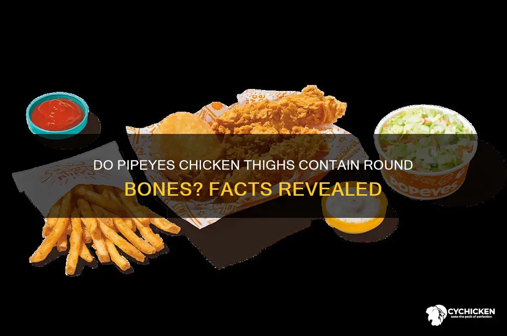 do pipeyes chicken thighs have ron bones