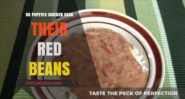 Popeyes' Red Beans: Soaking Secrets Unveiled in Southern Comfort Food