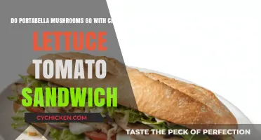 Portabella Mushrooms in Chicken Lettuce Tomato Sandwiches: A Tasty Match?