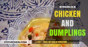 Should Potatoes Be Added to Classic Chicken and Dumplings Recipes?