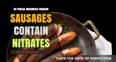 Publix GreenWise Chicken Sausages: Nitrates or Nitrate-Free?