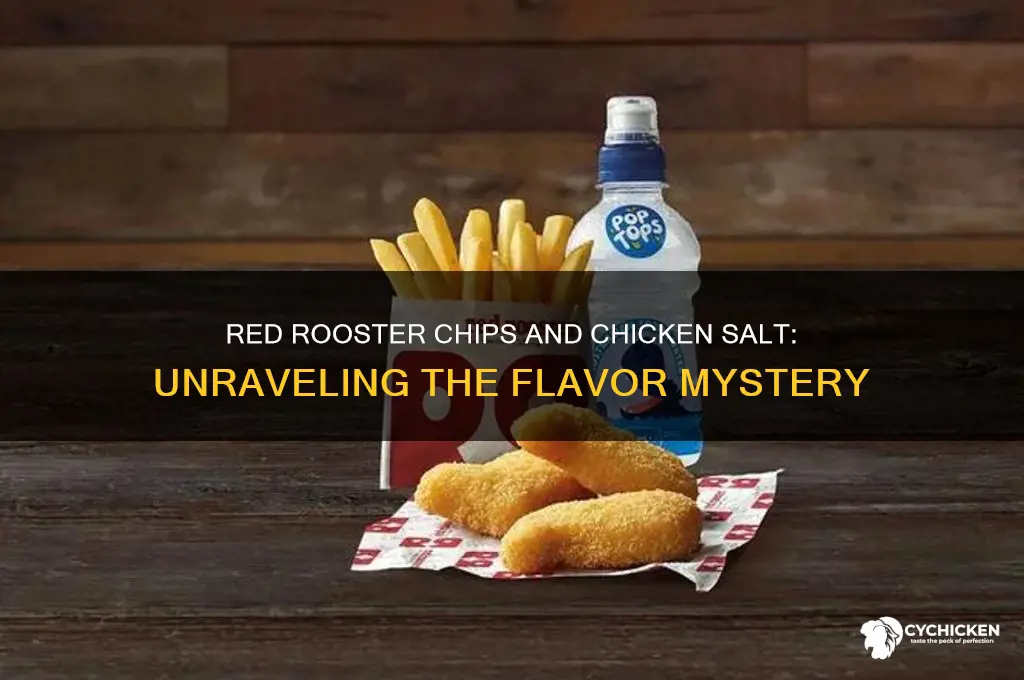 do red rooster chips have chicken salt