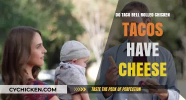Do Taco Bell's Rolled Chicken Tacos Include Cheese? Find Out!