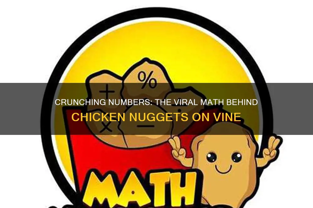 do the math vine chicken nuggets