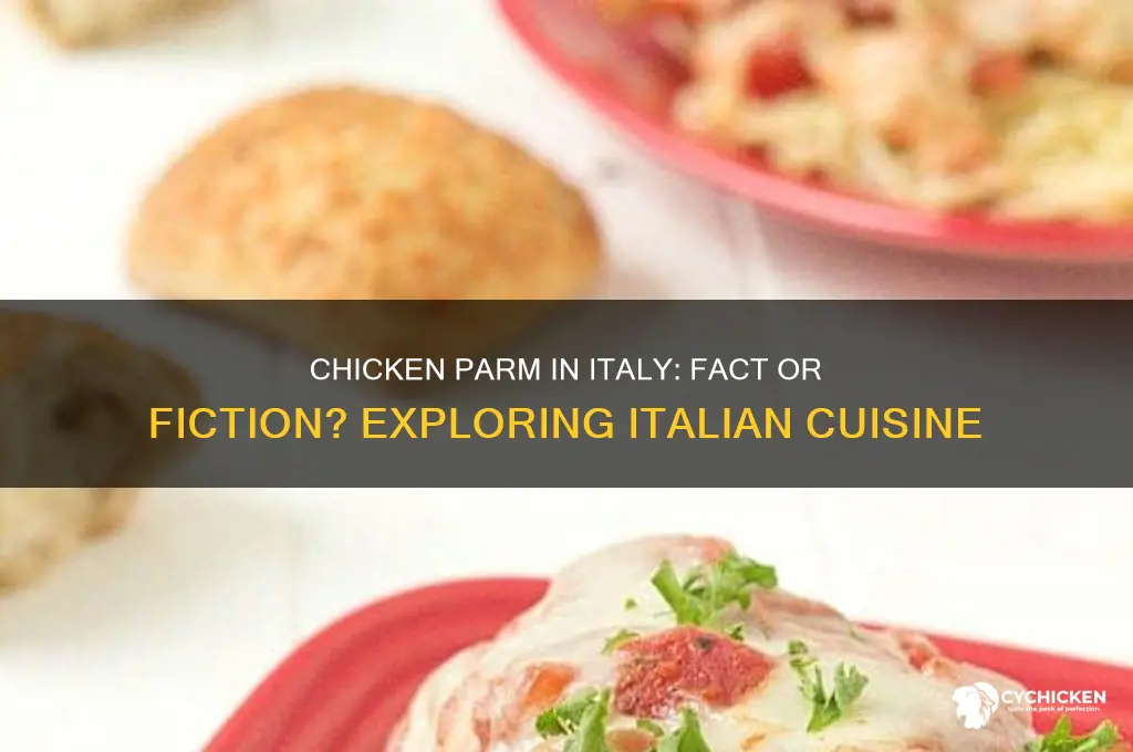 do they have chicken parm in italy