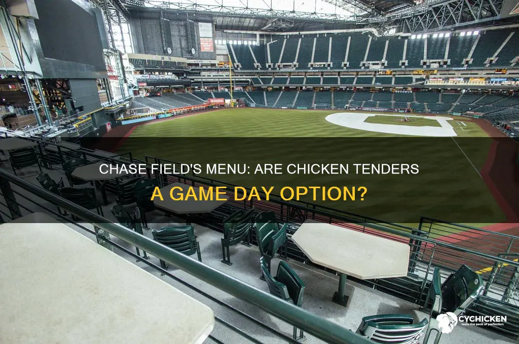 do they have chicken tenders at chase field