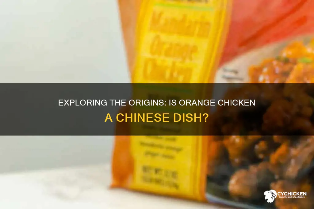 do they have orange chicken in china