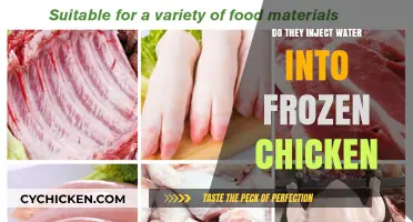 The Truth About Frozen Chicken: Water Injection Explained