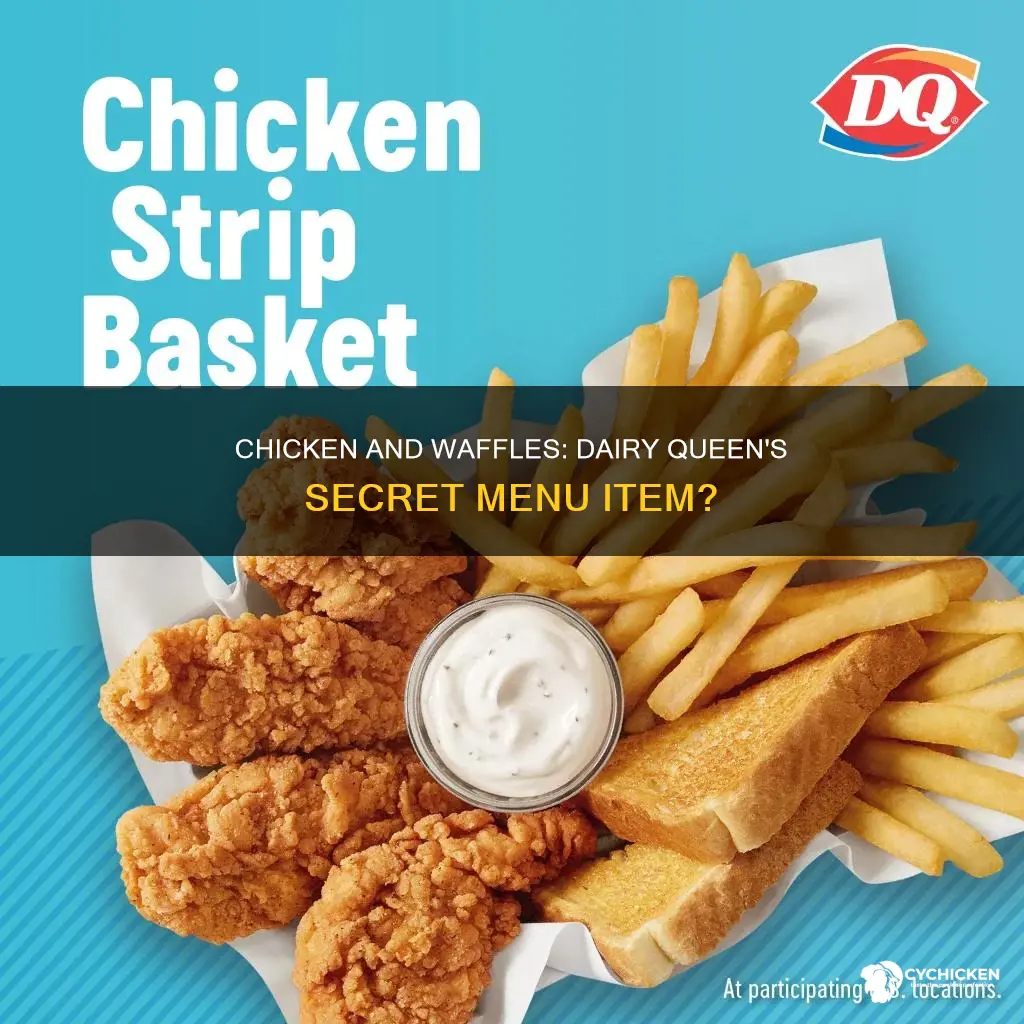 do they sell chicken and waffles at dairy queen