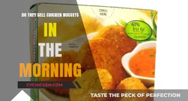 Morning Chicken Nugget Cravings: Are They Available at Breakfast?