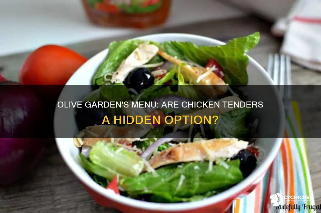 do they sell chicken tenders at olive garden