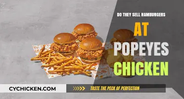Does Popeyes Chicken Sell Hamburgers? Exploring Their Menu Options