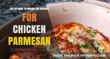 Browning Chicken: A Must for Chicken Parmesan?