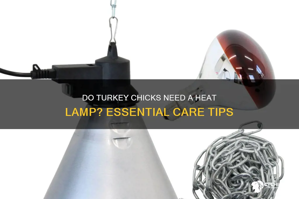 do turkey chicks need a heat lamp