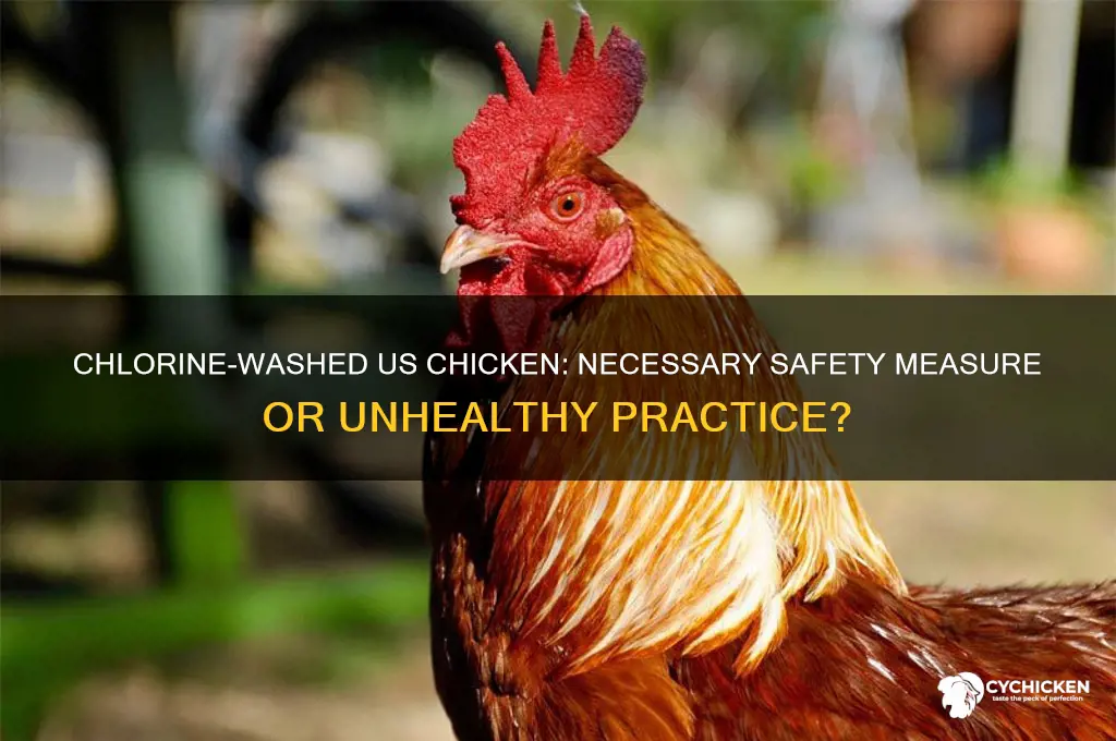 do us chicken have to be clorine washed