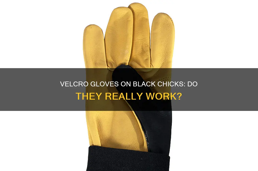 do velcro gloves work on black chicks