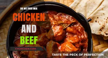 Mixing Chicken and Beef: Culinary Taboo or Delicious Fusion?