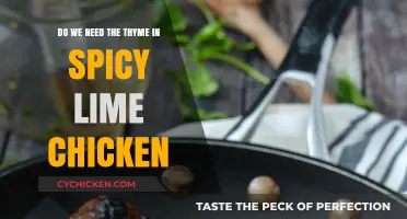 The Secret to Spicy Lime Chicken: Thyme's the Key!