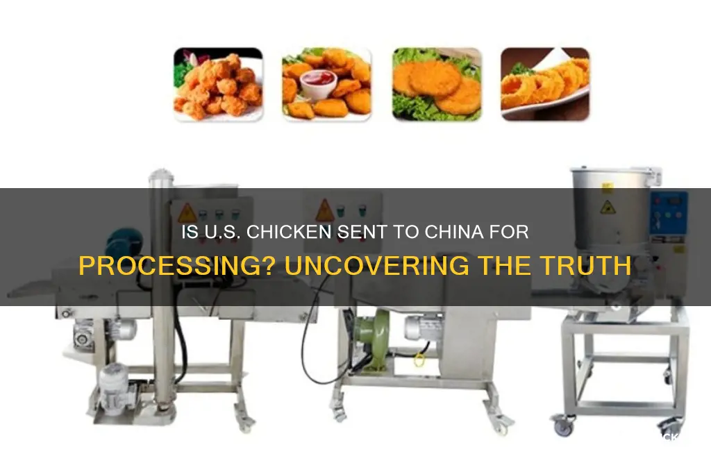 do we send chicken to china for processing