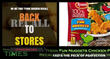 Tyson Chicken Recall: What to Do and Where to Go?
