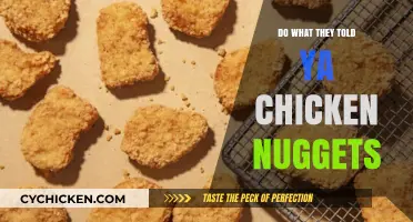 Do What They Told Ya: The Truth About Chicken Nuggets