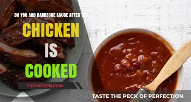 When to Add Barbecue Sauce: Before or After Cooking Chicken?