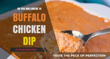 Buffalo Chicken Dip: To Cheese or Not to Cheese?