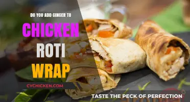 Ginger in Chicken Roti Wrap: A Flavorful Twist or Miss?