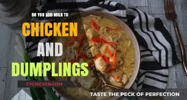Should You Add Milk to Chicken and Dumplings? A Culinary Debate