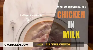 Soaking Chicken in Milk: Does Salt Make a Difference?