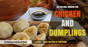 Boiling Chicken for Dumplings: A Simple Guide to Perfect Chicken and Dumplings