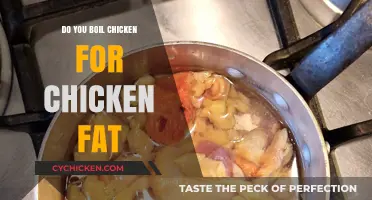 Boiling Chicken for Fat: A Simple Guide to Extracting Chicken Fat