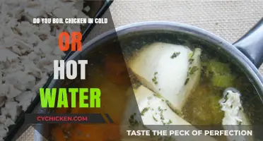 The Best Way to Boil Chicken: Cold or Hot Water?