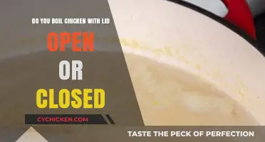 The Best Way to Boil Chicken: Lid Open or Closed?