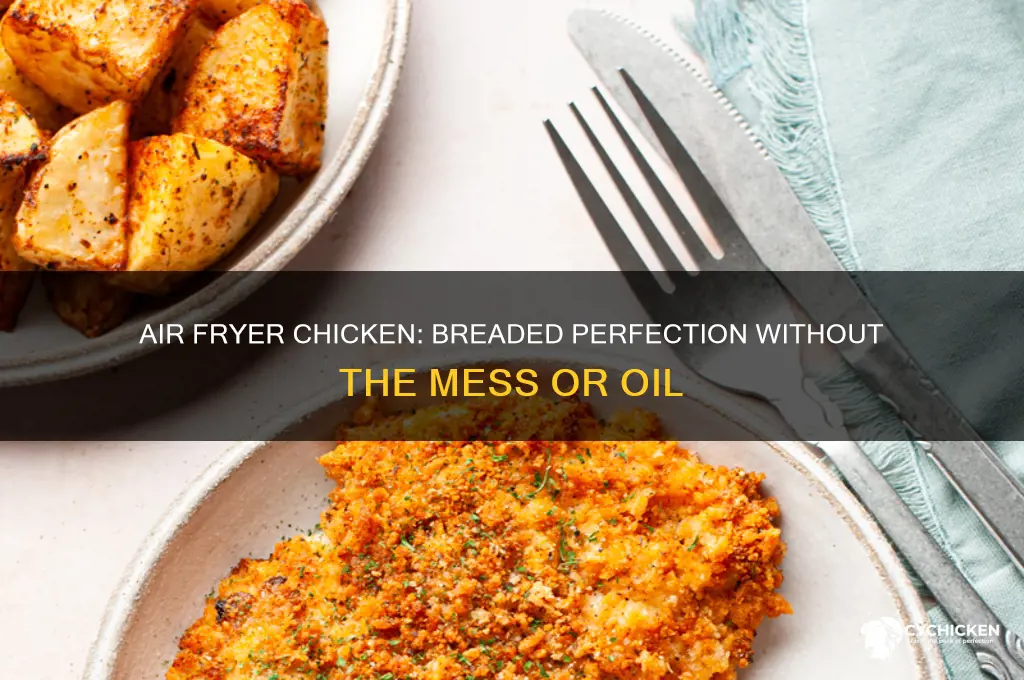 do you bread chicken for air fryer