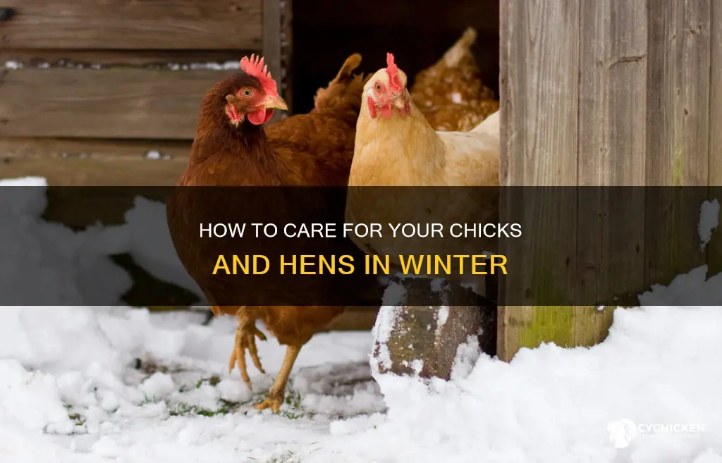 do you bring chicks and hens in in the winter