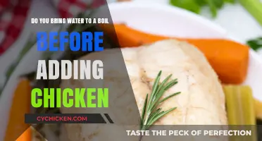 The Best Way to Boil Chicken: Water First?