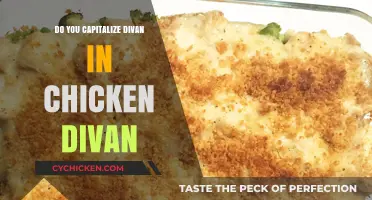 Capitalizing Chicken Divan: The Divan Dilemma in Culinary Writing