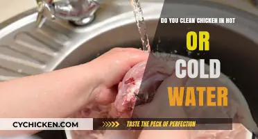 The Best Way to Clean Chicken: Hot or Cold Water?