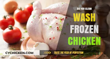 Should You Wash Frozen Chicken Before Cooking? A Definitive Guide