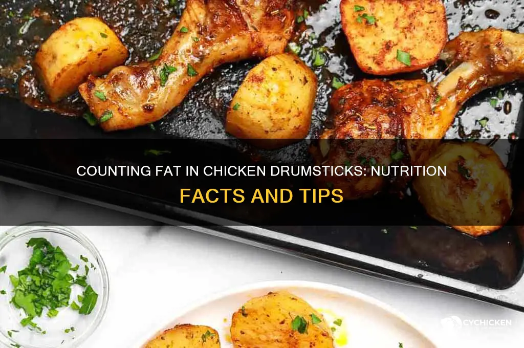 do you coiunt fat in chicken drumsticks