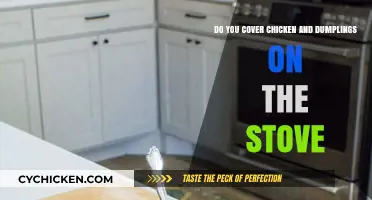 Stove-Top Chicken & Dumplings: Keep it Covered?