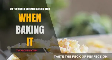 Chicken Cordon Bleu: Bake Covered or Uncovered?