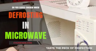 Microwave Defrosting Chicken: Should You Cover It? Tips & Safety