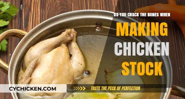 Making Chicken Stock: To Crack or Not to Crack?