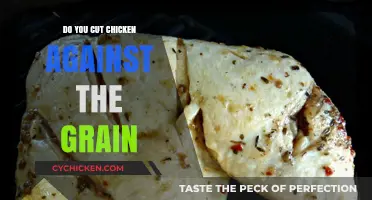 Cutting Chicken Against the Grain: A Game-Changer for Tender Meat