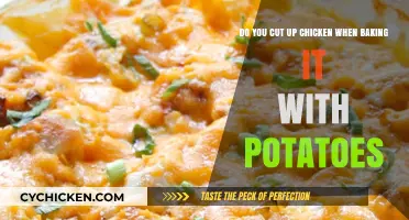 Should You Cut Chicken Before Baking with Potatoes?