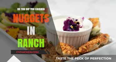Ranch or No Ranch: The Ultimate Chicken Nugget Dipping Debate