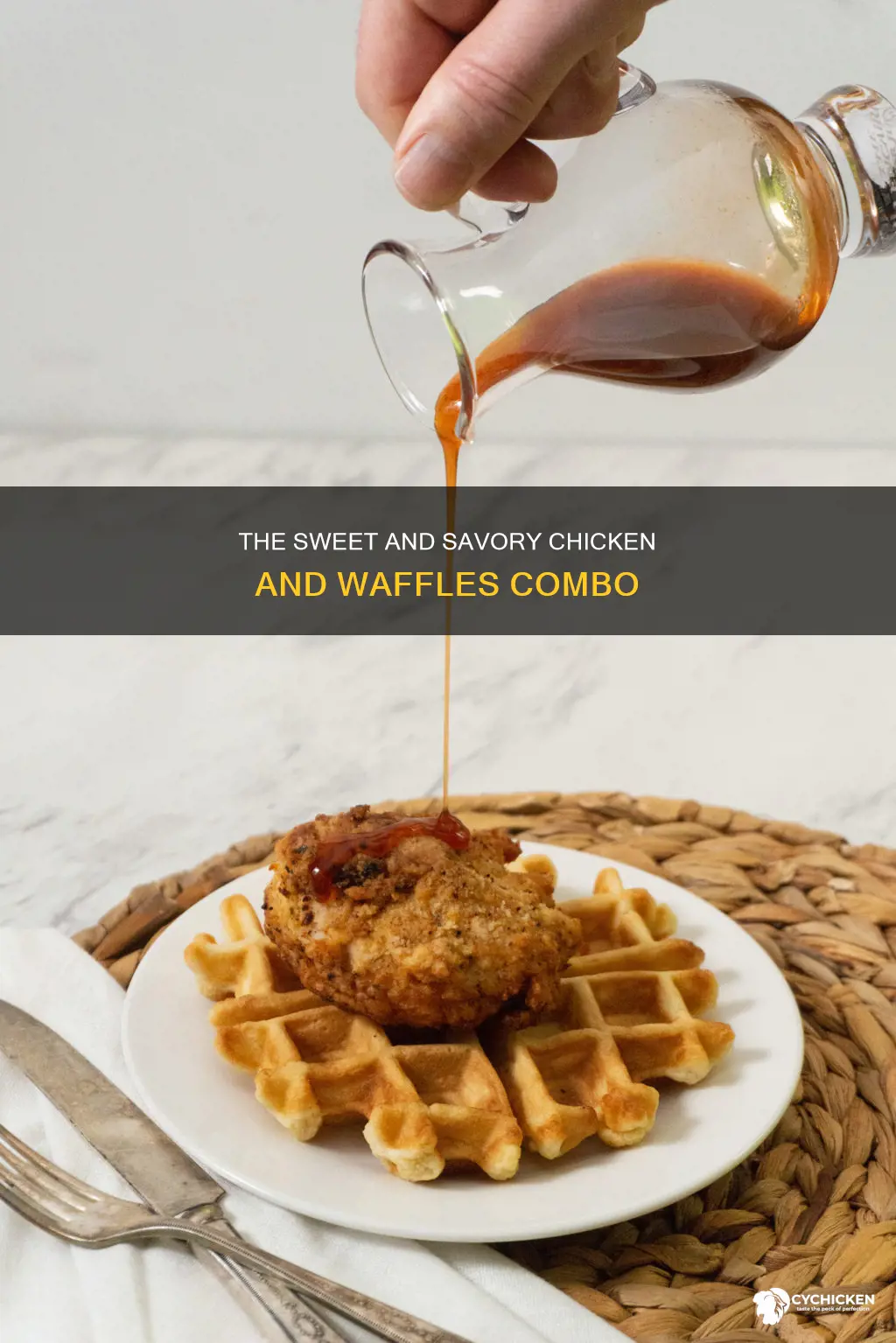 do you do the chicken and waffles thing with syrup