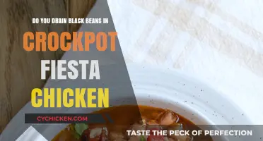 How to Prepare Black Beans for Fiesta Chicken